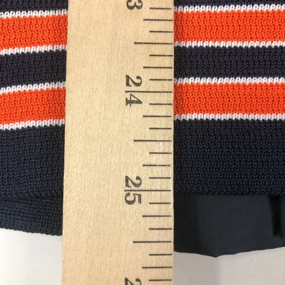 VTG Chalkline Chicago Bear Jacket Adult Extra Large Blue Snap Button Windbreaker - Picture 14 of 15